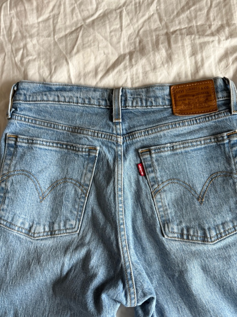 Levi’s Wedgie Straight Jeans Button-Fly - Picture 4 of 7